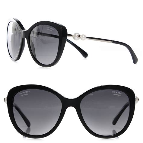 CHANEL Butterfly Pearl Polarized Sunglasses 5338.